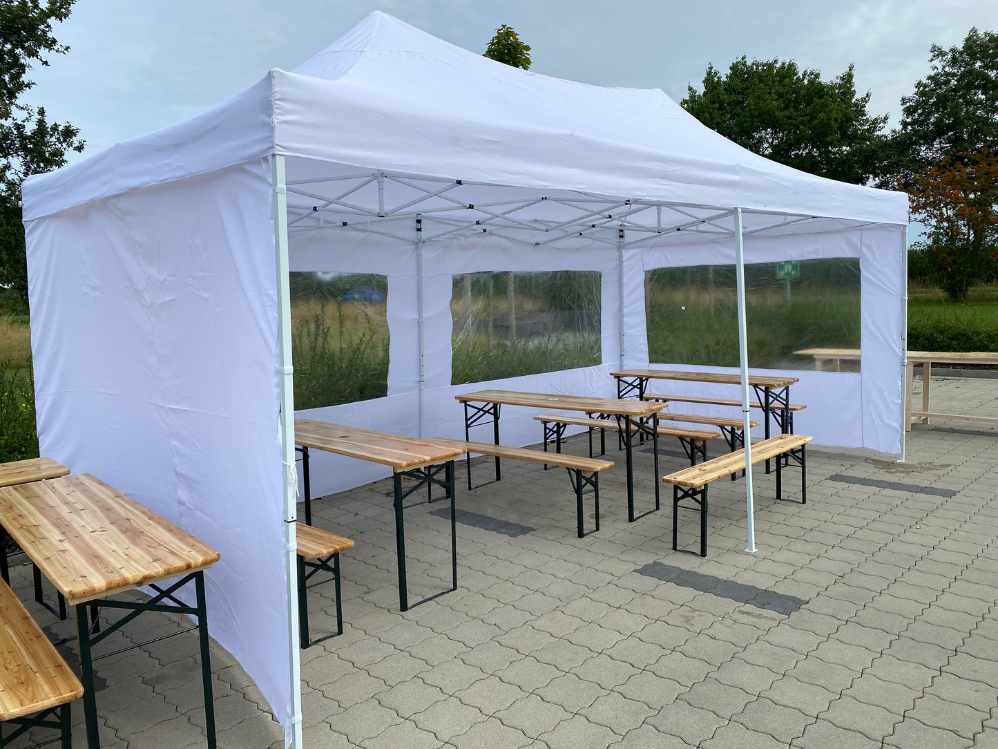 Faltpavillon mieten │ Partyzelt mieten Sottrum │ 6x3 Meter